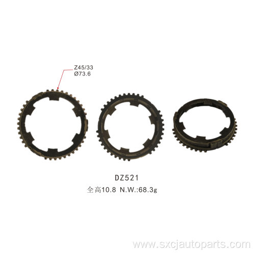 Auto parts input transmission synchronizer ring FOR NISSAN